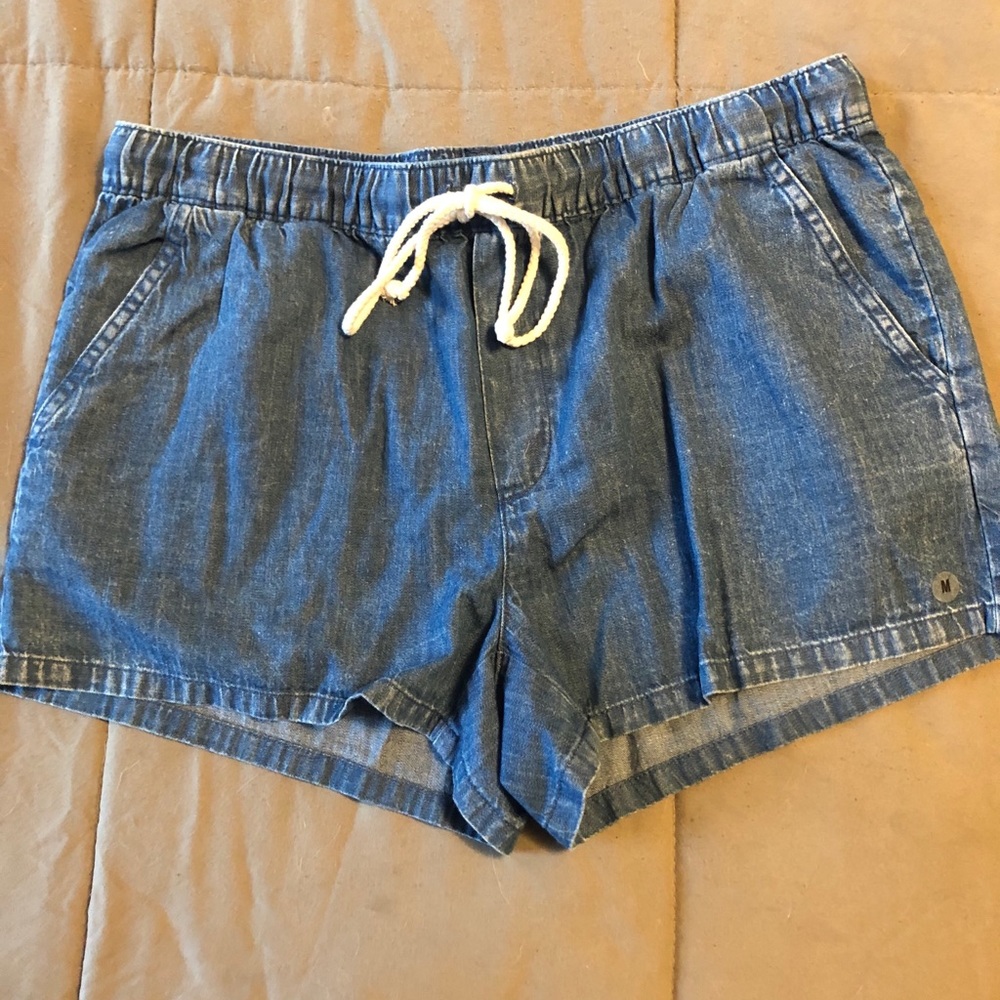 Chambray Jean Short